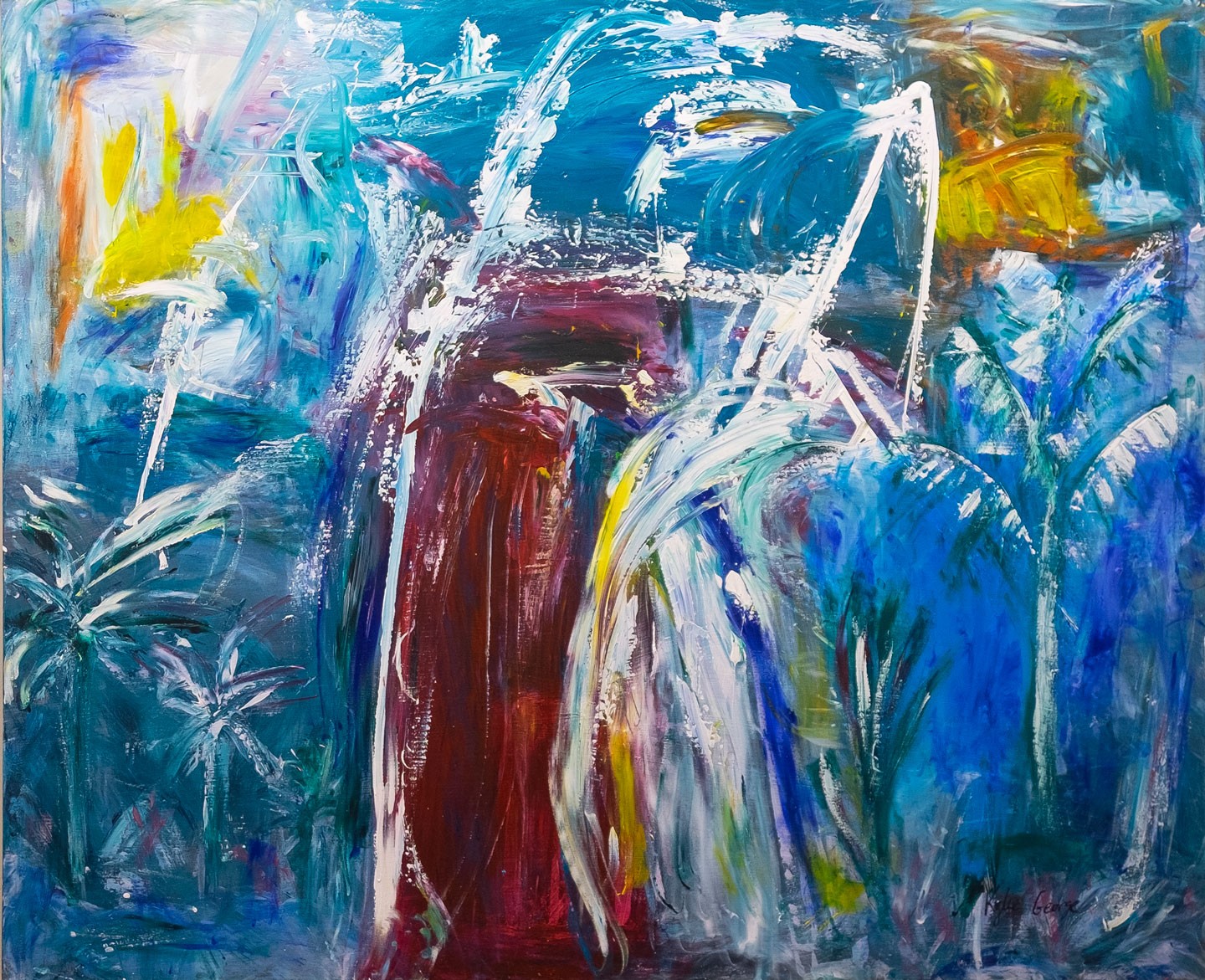 Close up of woman in shawl