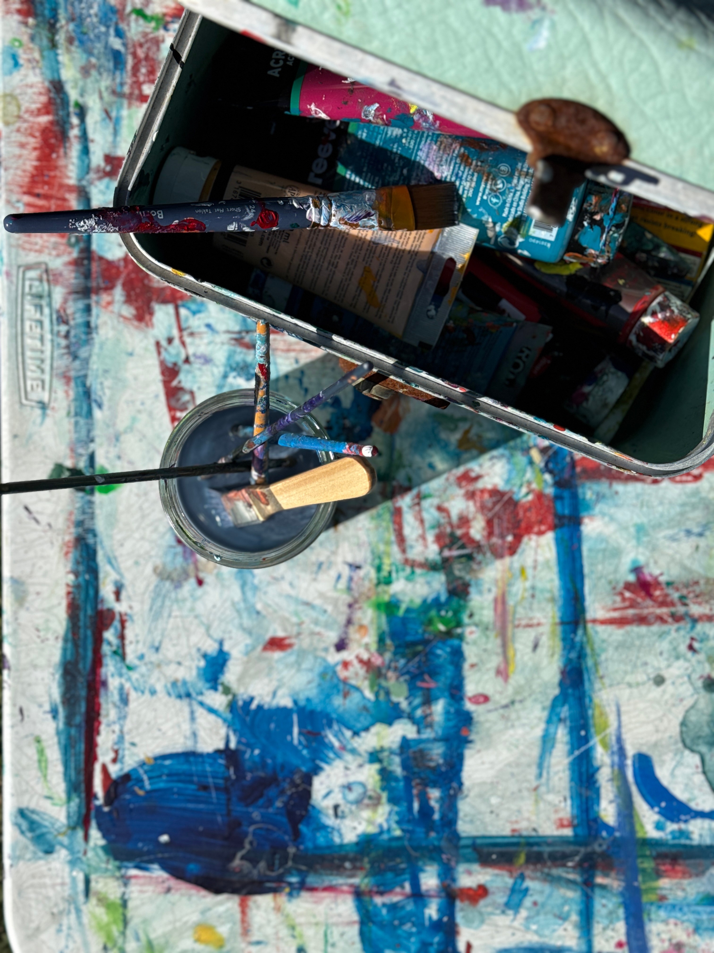 Side profile portrait of a woman