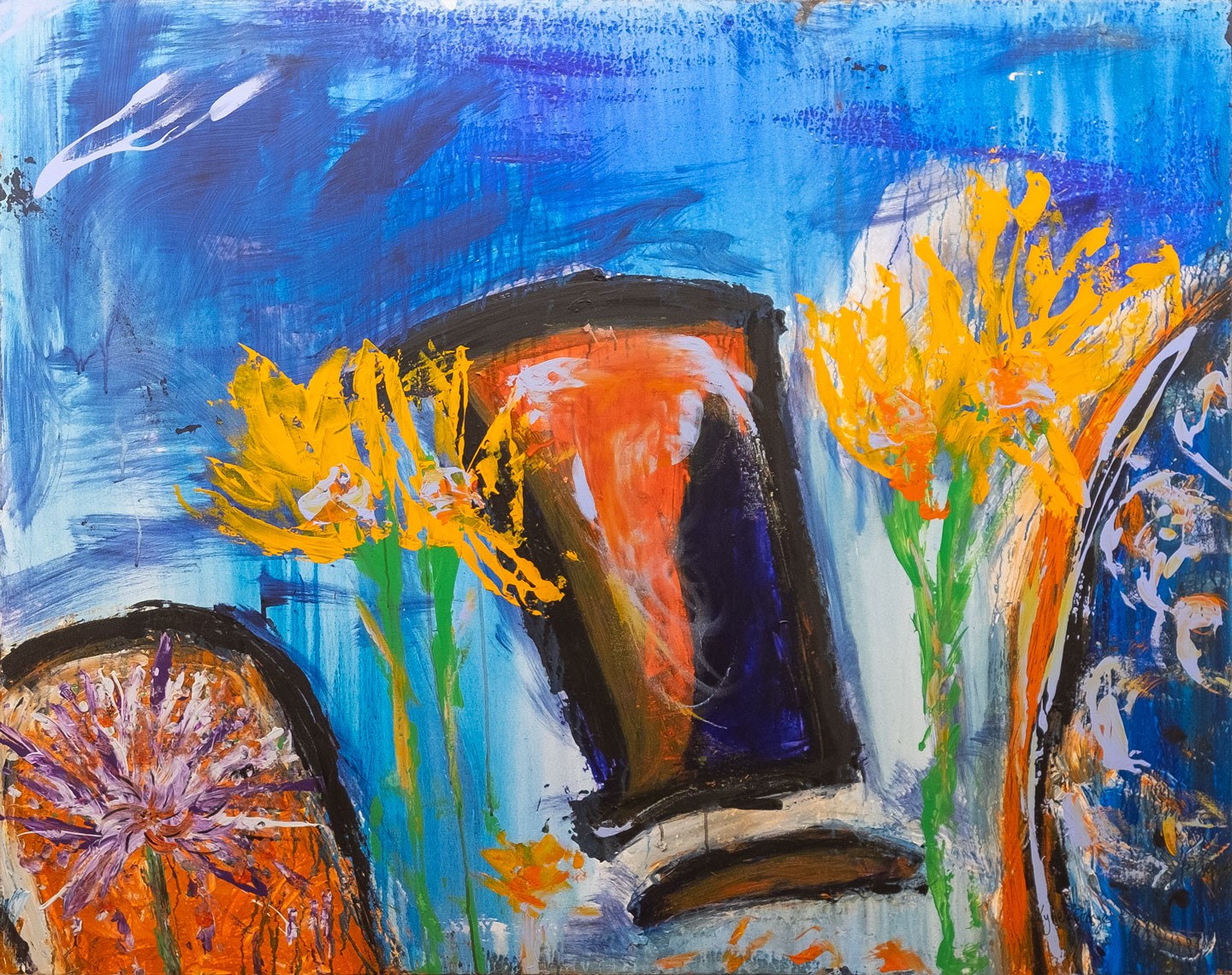 Woman with sunglasses walking down runway