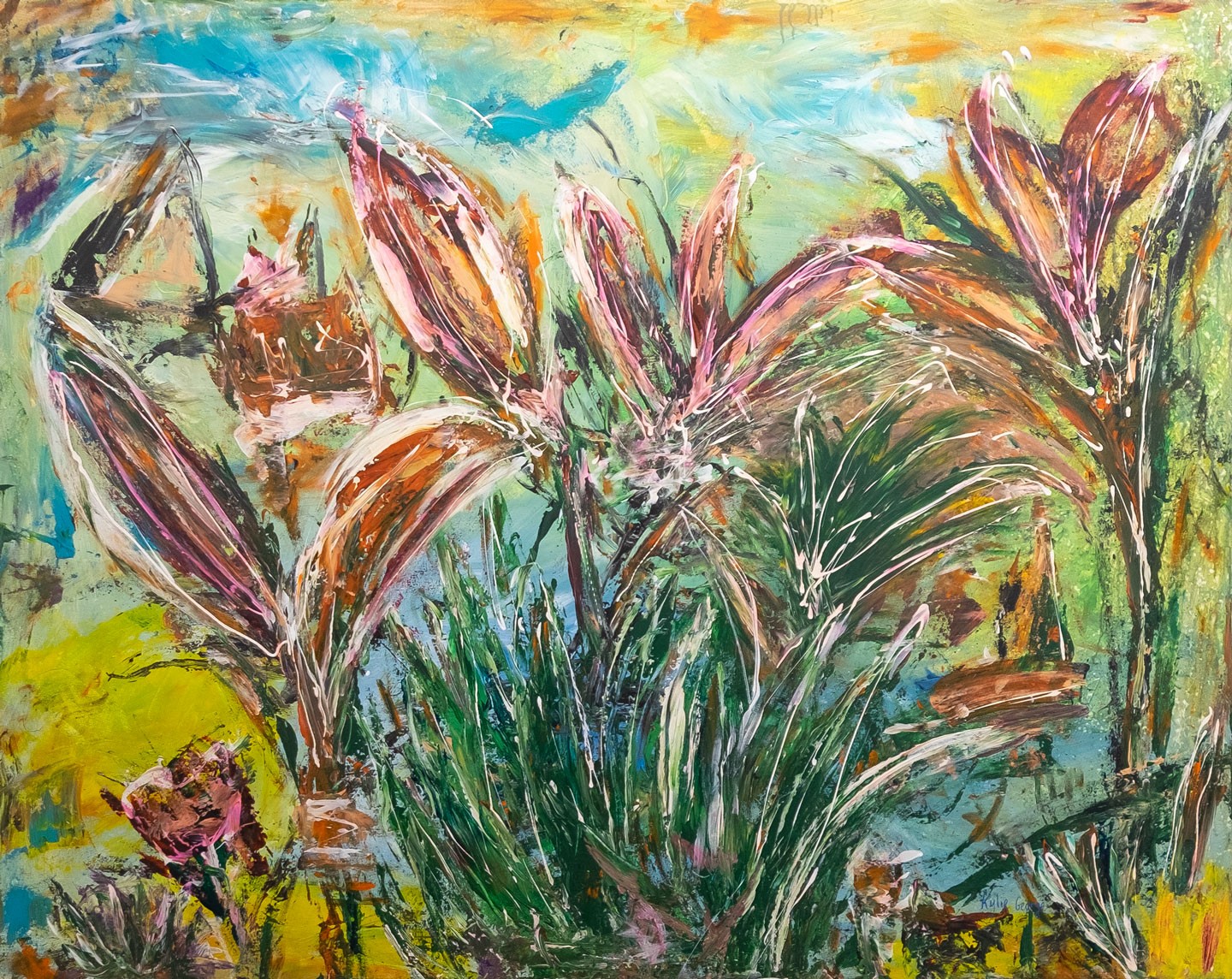 Woman with sunglasses walking down runway